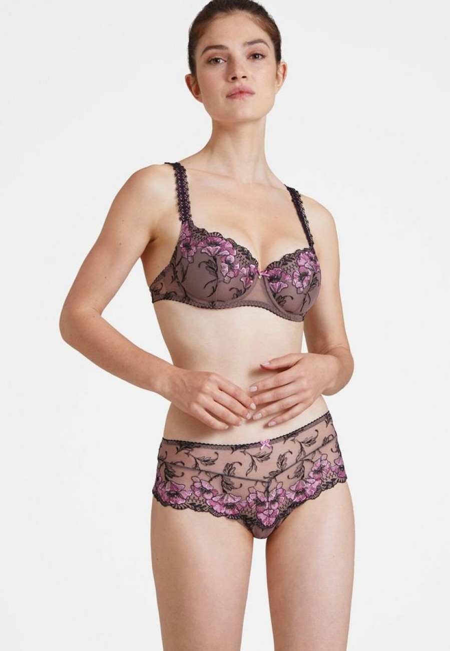 Femme aubade Soutien-Gorges | Soutien-Gorge Corbeille Coque - Jusqu'Au Bonnet G A Fleur De Toi Rose