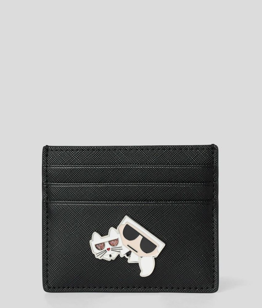 Femme karl lagerfeld Porte Carte | K/Kocktail Card Holder Noir