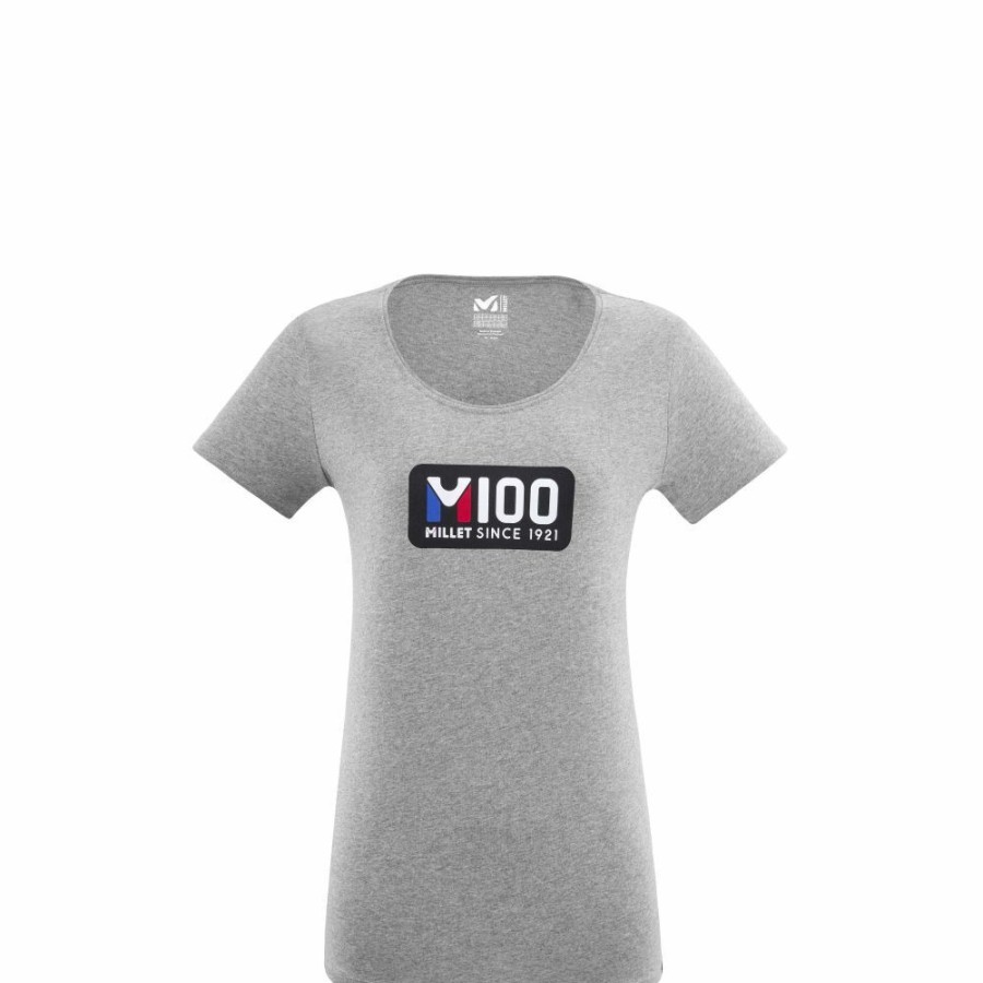 Femme millet Vetements | Top Transfert M100 Ts Ss W Gris