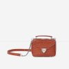 Femme the kooples Sacs | Sac Barbara Small Croco Leather