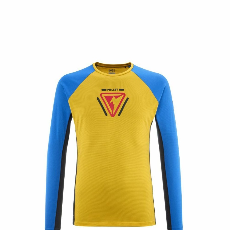 Femme millet Vetements | Top Transfert Tri Frag Ls M Jaune