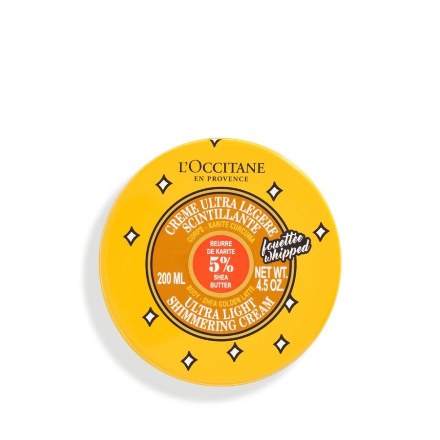 Femme l'occitane en provence | Creme Ultra Legere Scintillante Corps Golden Latte 200Ml