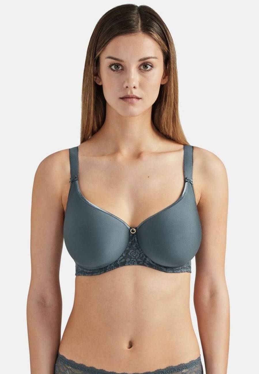 Femme aubade Soutien-Gorges | Soutien-Gorge T-Shirt Bra Rosessence Gris