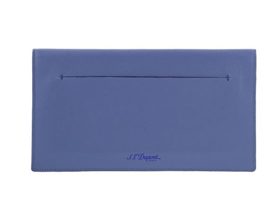 Homme s.t. dupont Pochettes | Organizer Plat Line D Slim Marine Bleu