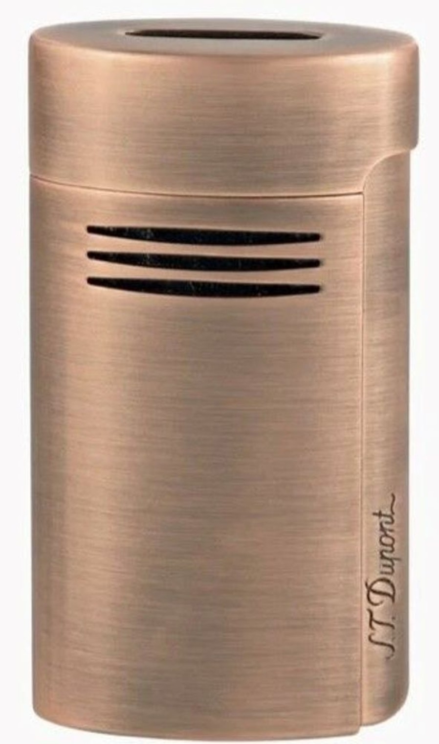 Homme s.t. dupont Briquet | Briquet Megajet Brushed Cooper Orange