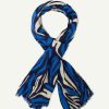 Femme figaret Echarpes & Foulards | Echarpe A Motifs Zebres Bleu