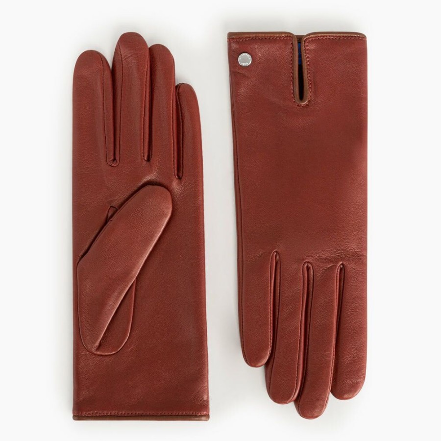 Femme le tanneur Gants | Gants Femme En Cuir D'Agneau Multicolore