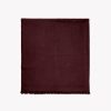 Femme eric bompard Echarpes & Foulards | Etole Geante Voile De Cachemire 250 Cm X 120 Cm - Accessoires - Azuki Bordeaux