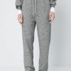 Femme american vintage Vetements | Jogging Femme Sowabay Gris