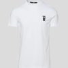 Homme karl lagerfeld T-Shirts | Kocktail Patch Tee Blanc