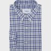 Homme figaret Chemises | Chemise Gaspard A Carreaux S Bleu