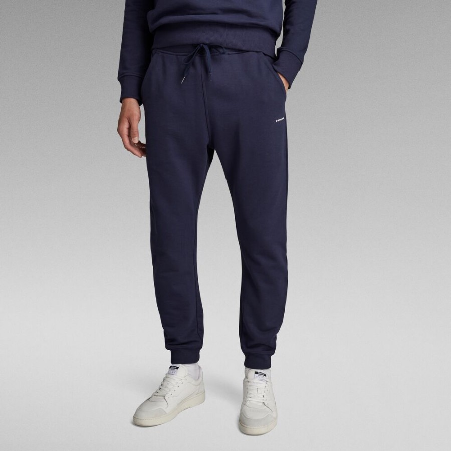 Homme g-star Vetements | Pantalon De Jogging Core Bleu