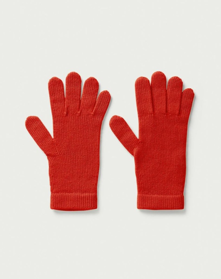 Femme eric bompard Gants | Gants Femme - Accessoires - Cinabre Rouge