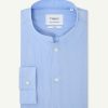 Homme figaret Chemises | Chemise Contemporaine Rayee E Bleu