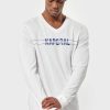 Homme kaporal T-Shirts | T-Shirt Regular Homme Avec Imprime Blanc