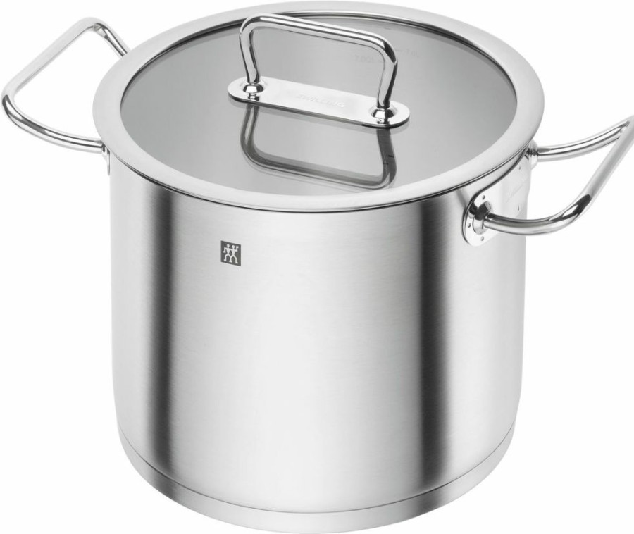 Maison zwilling Cuisine | Marmite Haute 24 Cm, Inox 18/10 Gris