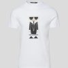 Homme karl lagerfeld T-Shirts | Kocktail Karl T Shirt Blanc