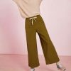 Femme des petits hauts Pantalons | Pantalon Sabino Vert