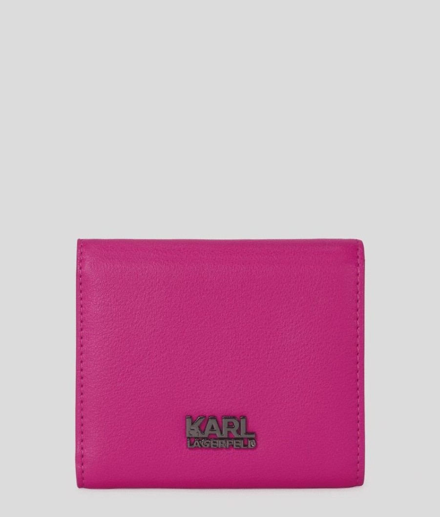 Femme karl lagerfeld Portefeuilles | K/Arrow Small Wallet Rose