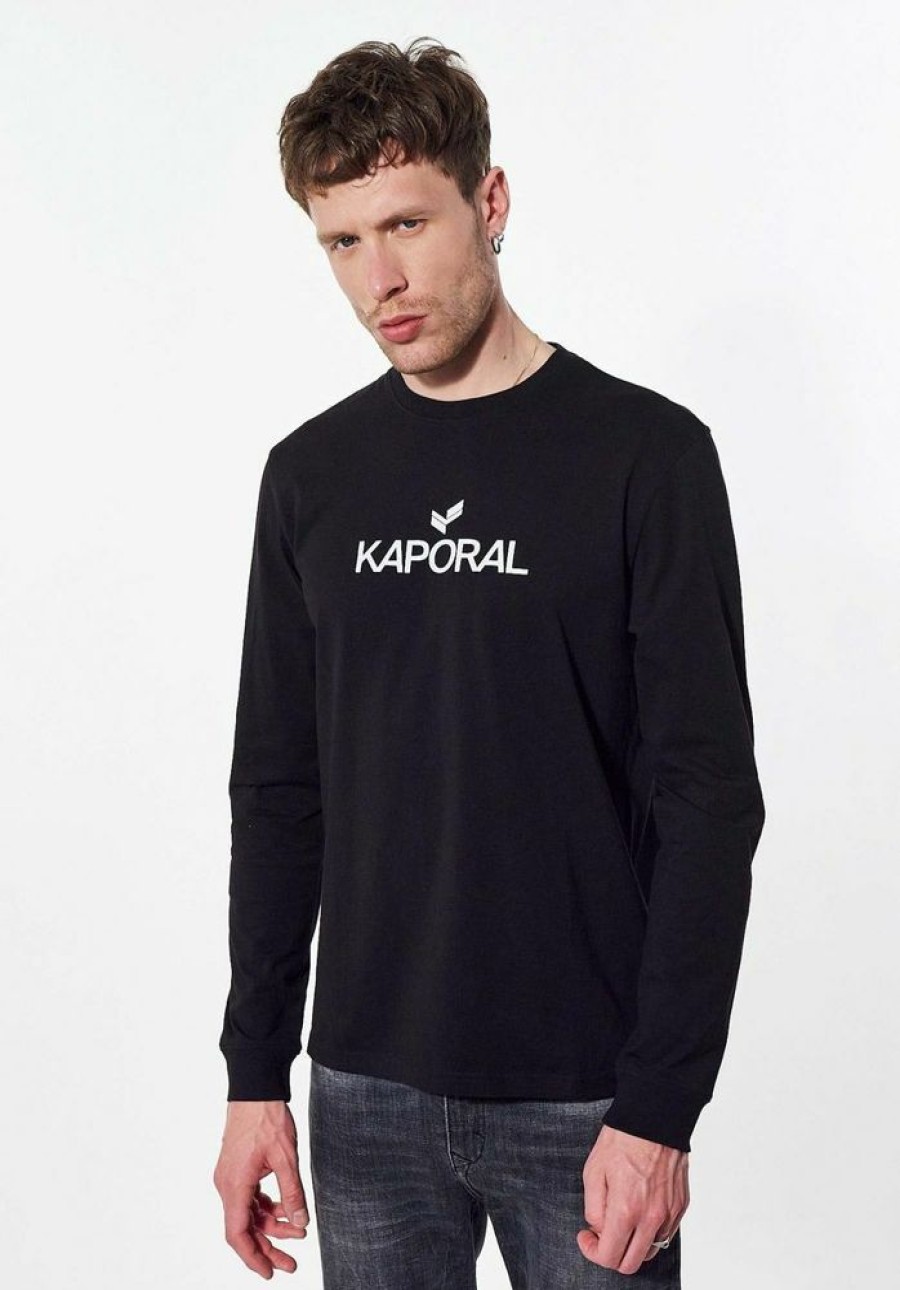 Homme kaporal T-Shirts | T-Shirt Homme En 100% Coton Bio Noir