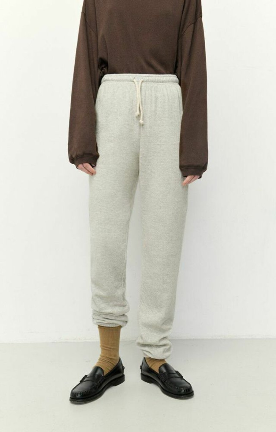 Femme american vintage Vetements | Jogging Femme Yatcastle Gris