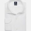 Homme boggi milano Costumes | Chemise He En Coton Dobby Regular Fit Blanc