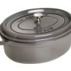 Maison staub Cuisine | Cocotte 37 Cm E Second Choix Gris