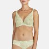 Femme aubade Soutien-Gorges | Soutien-Gorge Triangle Avec Armatures Danse Des Sens Vert