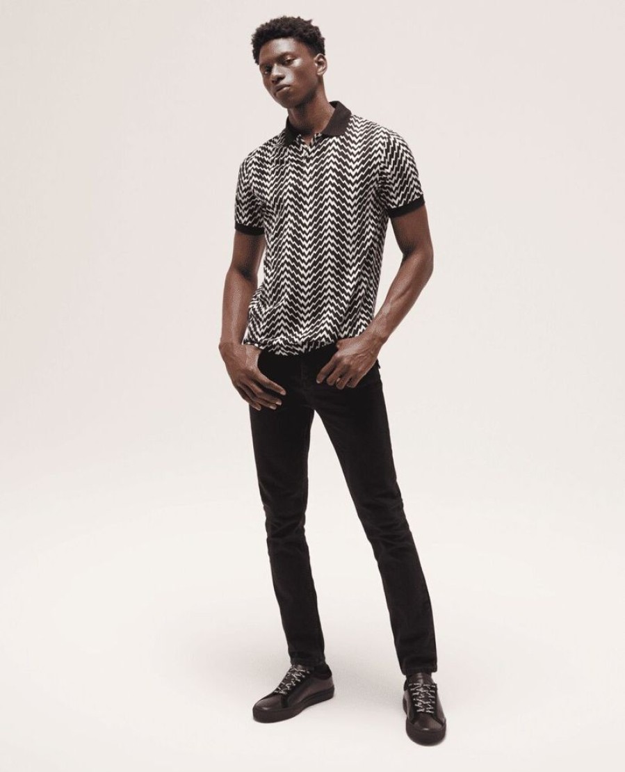 Homme the kooples T-Shirts | Polo All Over Zigzag