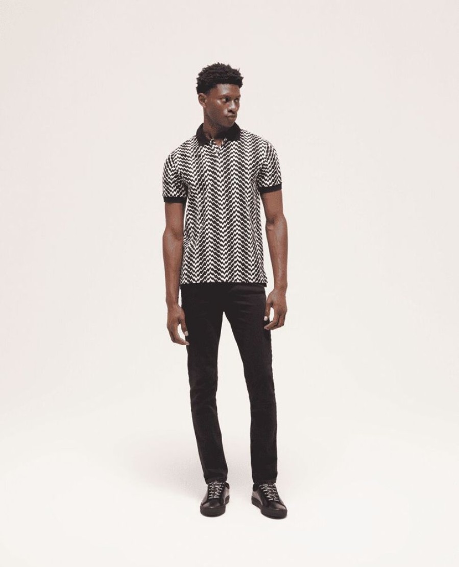 Homme the kooples T-Shirts | Polo All Over Zigzag