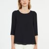 Femme claudie pierlot T-Shirts | Blouse Fluide Bleu