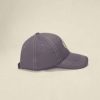 Femme maje Casquettes, Chapeaux & Bonnets | Casquette En Coton Siglee Clover Gris