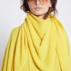 Femme notshy Echarpes & Foulards | Echarpe Cachemire Eleonore Etincelant Jaune