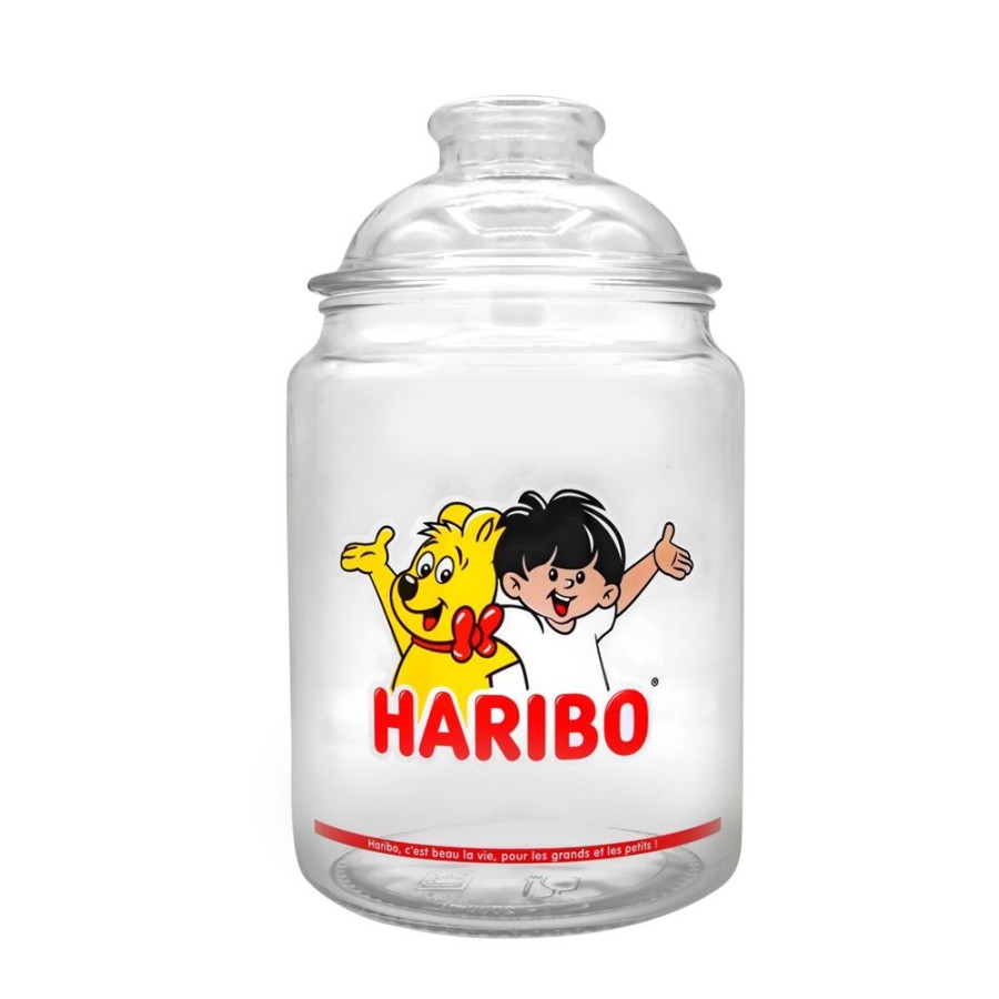 Epicerie haribo | Bonbonniere Verre 2L Mascottes