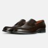 Homme boggi milano Chaussures De Ville | Leather Loafer Shoes Marron