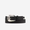 Femme kaporal Ceintures | Ceinture Femme En Cuir Noir