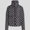 Femme karl lagerfeld Manteaux & Vestes | Aop Cropped Puffer Jacket Noir