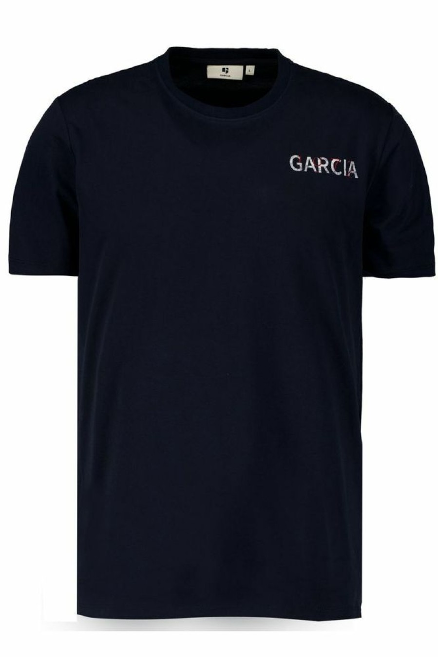 Homme garcia T-Shirts | T-Shirt Bleu