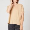 Femme american vintage T-Shirts | T-Shirt Femme Lirk Beige