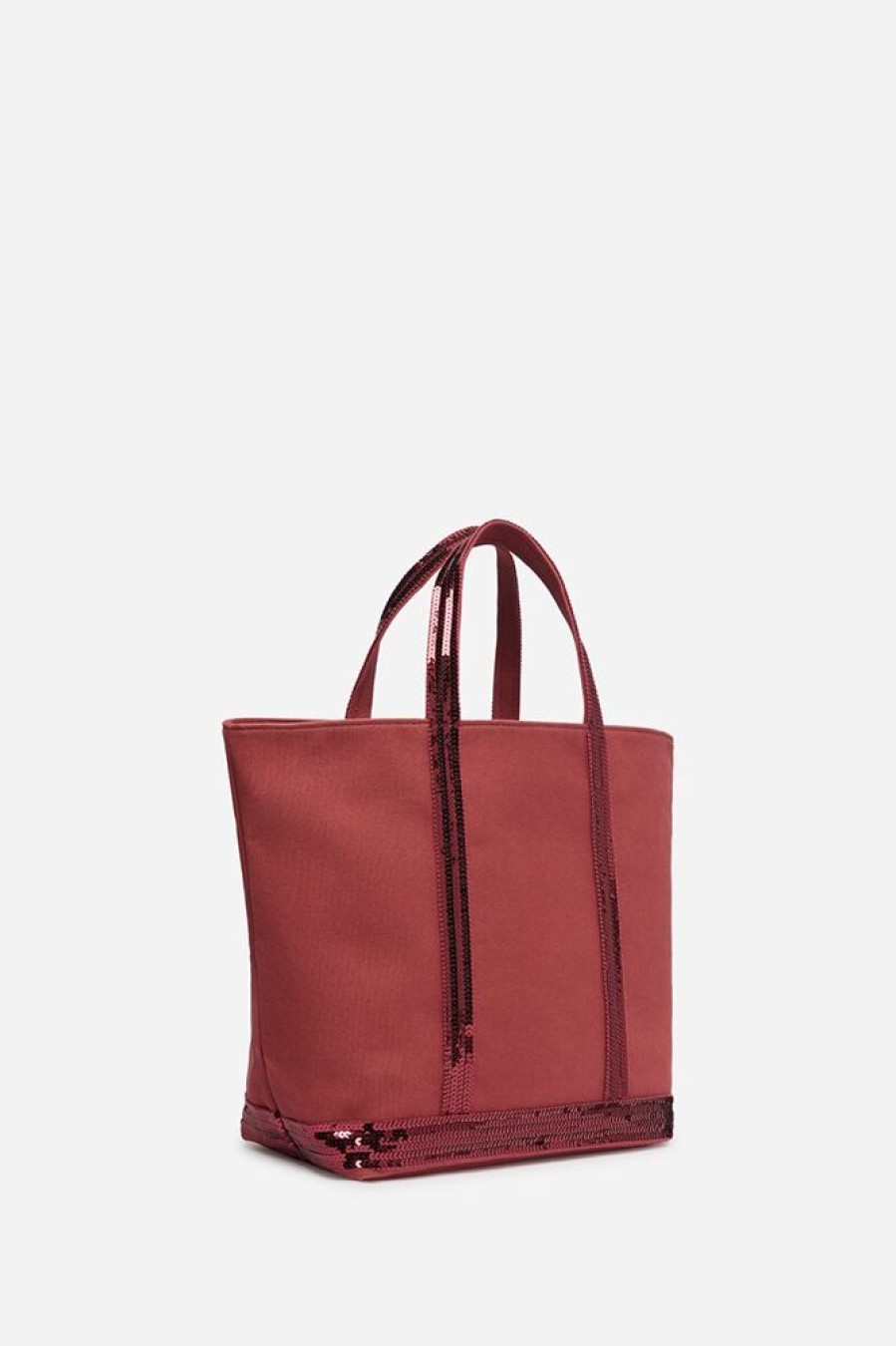 Femme vanessa bruno Sacs | Cabas M En Toile Rouge