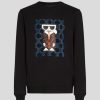 Homme karl lagerfeld Pulls & Gilets | Kocktail Monogram Karl Sweat Noir