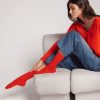 Femme notshy Echarpes & Foulards | Chaussettes Cachemire Irene Orange