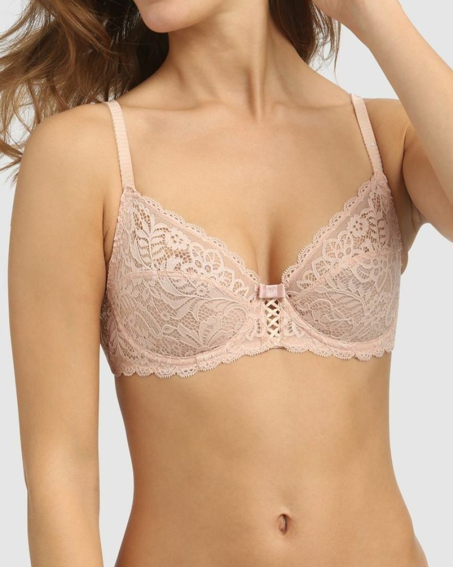 Femme dim Soutien-Gorges | Sublim Dentelle Soutien-Gorge Rose