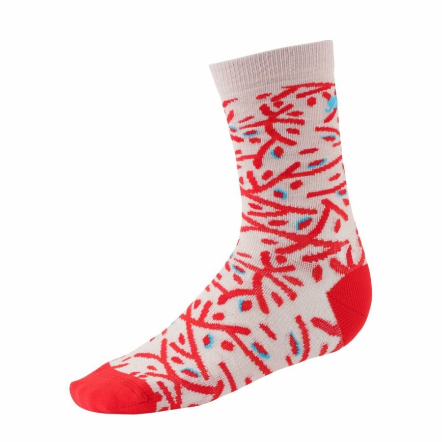 Femme lafuma Vetements | Accessoire Leaf Socks Long Rouge