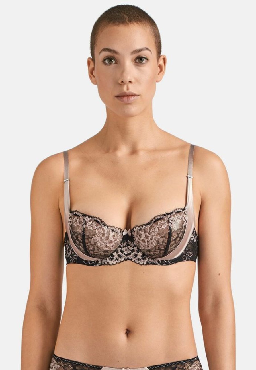 Femme aubade Soutien-Gorges | Soutien-Gorge Corbeille Femme Glamour Rose