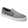 Homme dc shoes Baskets | Adys300676-Ksd - Manual Slip-On Txse Gris