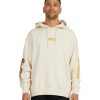 Homme rvca Pulls & Gilets | Uvyft00178-Nat - Lost Paradise Hoodie Blanc