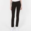 Femme galeries lafayette Pantalons | Jean Droit Stretch Noir