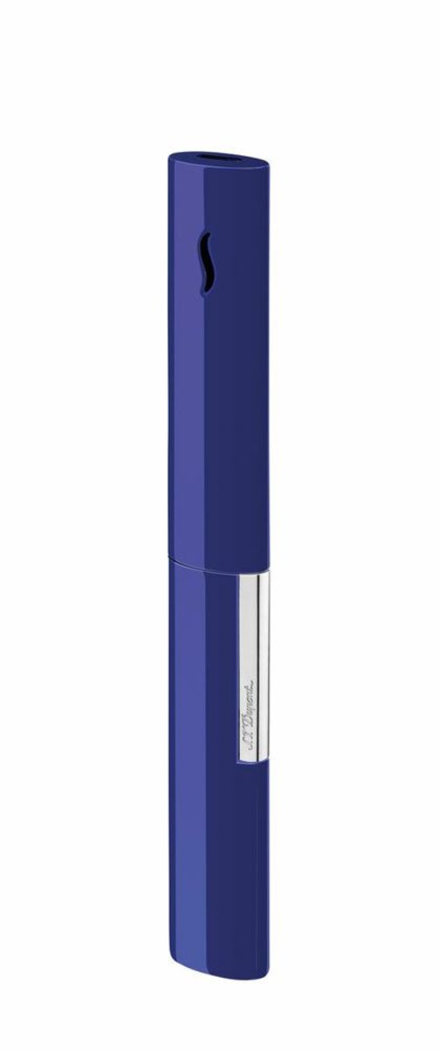 Homme s.t. dupont Briquet | Briquet De Table The Wand Chrome Bleu