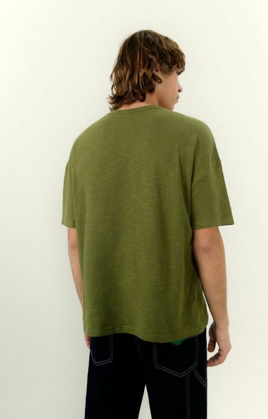 Homme american vintage T-Shirts | T-Shirt Homme Slycity Vert